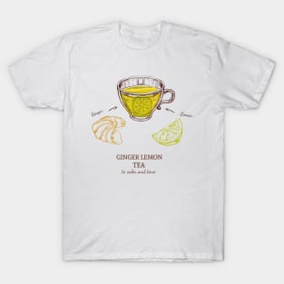 Ginger Lemon Tea T-Shirt